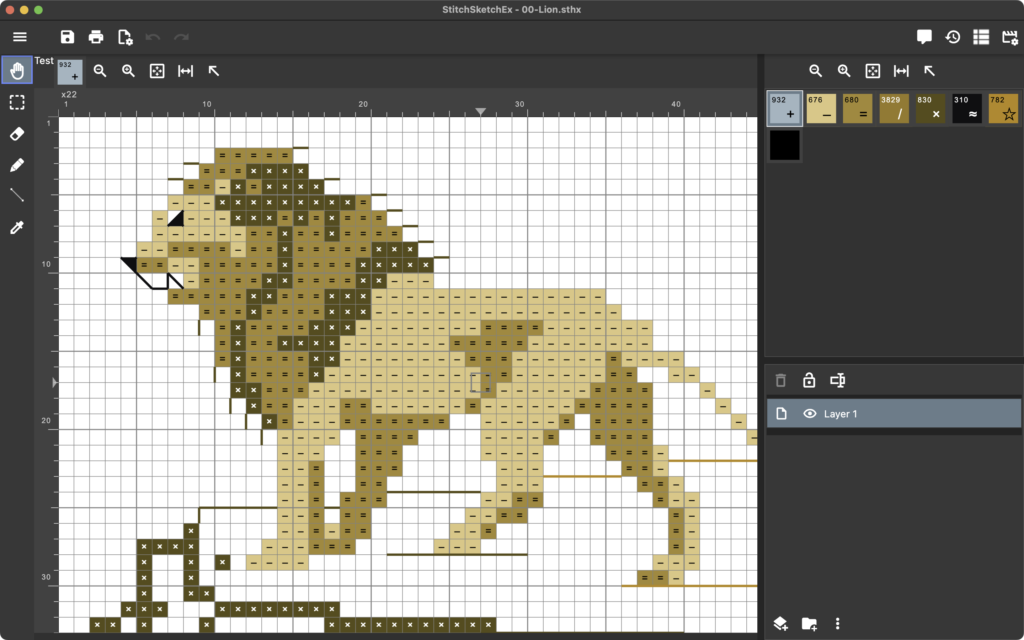 StitchSketchEx screenshot