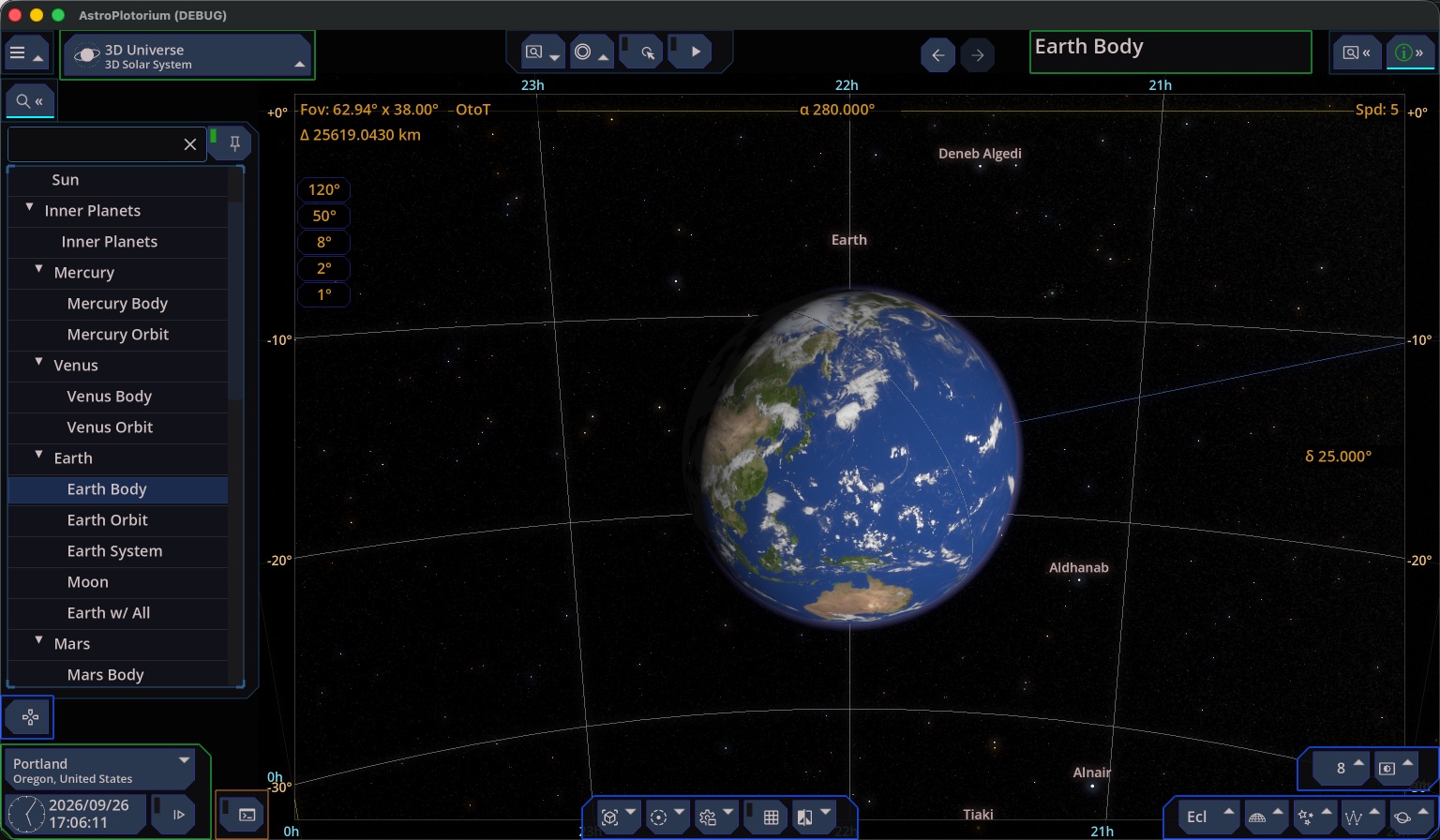 3D宇宙の近傍恒星